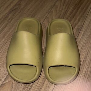 Authentic Yeezy Olive Green Slides